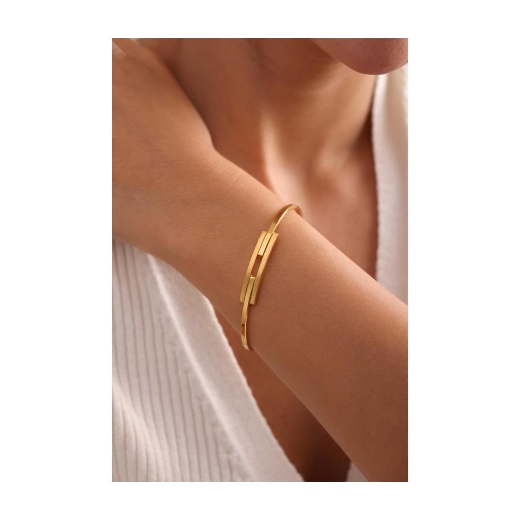 Altın Kaburga Kelepçe 2 Sıra