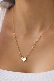 Gold -Hearted Necklace