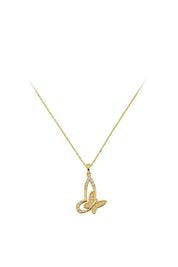 Altın Kelebek Kolye