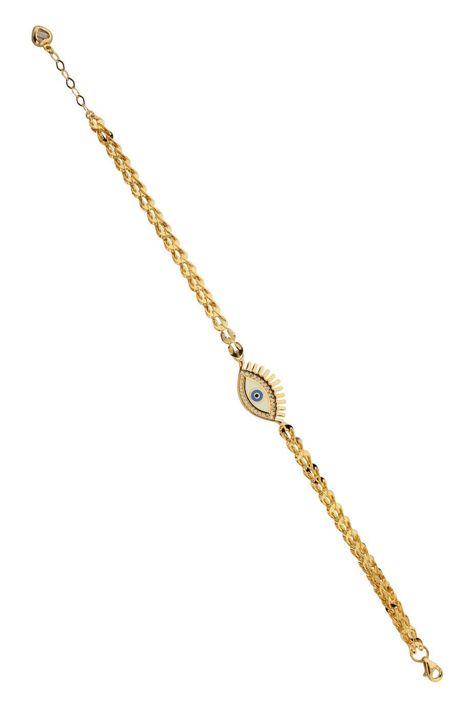 Altın Kirpik Göz Bileklik