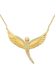 Altın Melek Kolye