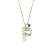 Altın P Harf Kolye