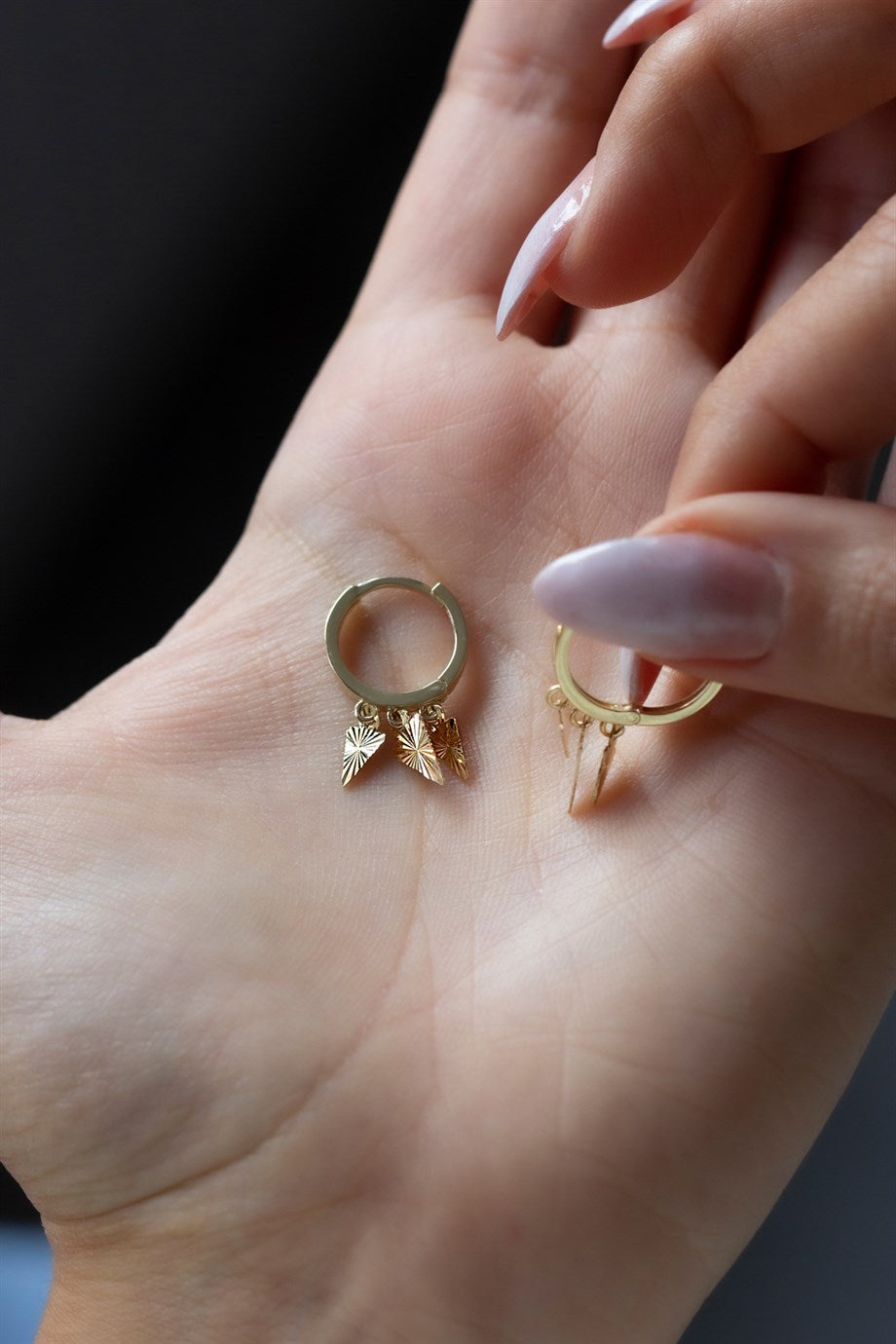 Gold -Shaking Earrings