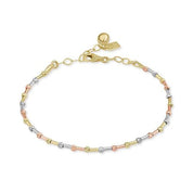 Altın Silindir Top Bileklik