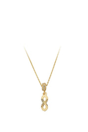 Altın Sonsuzluk Kolye