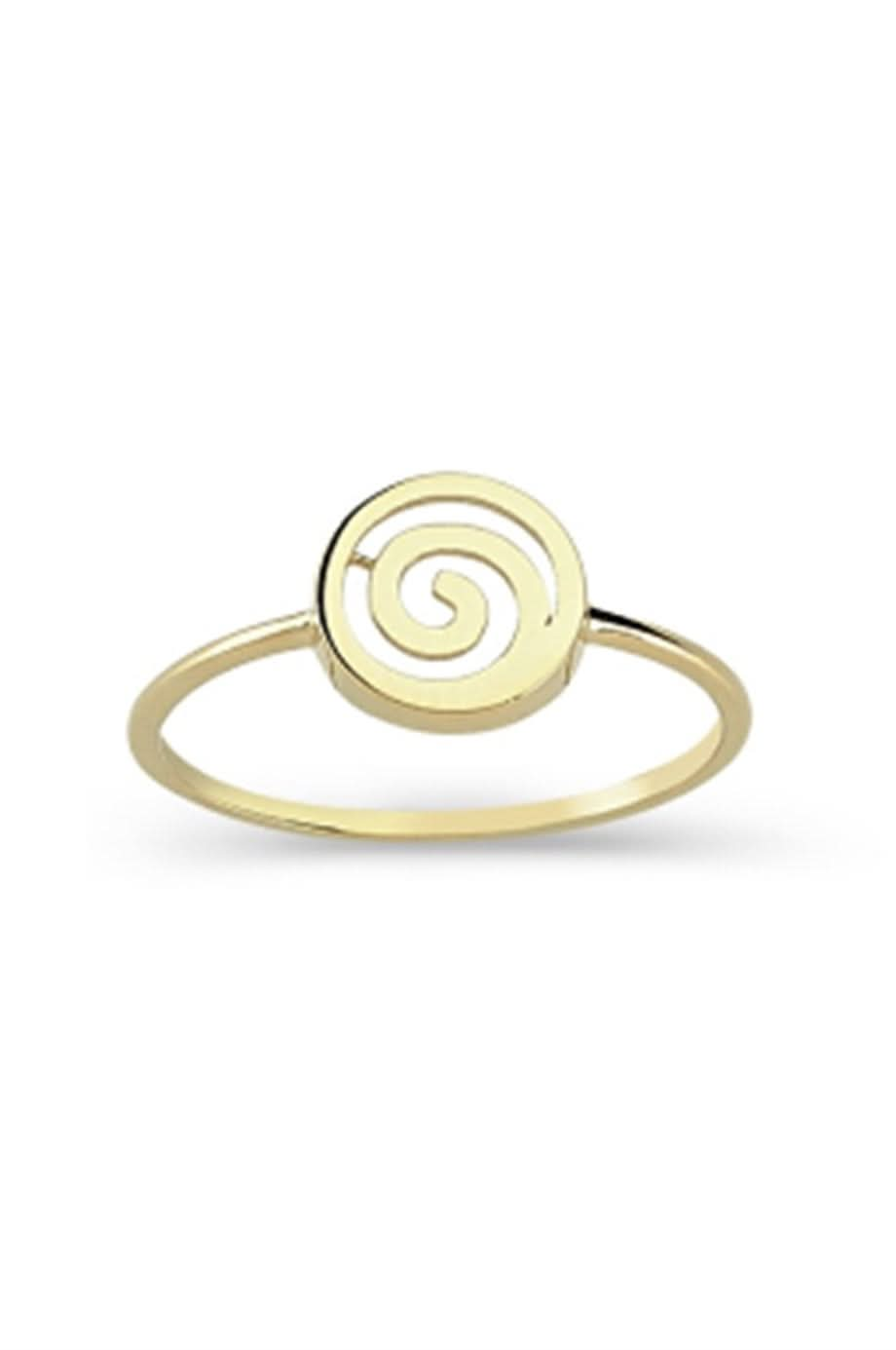 Altın Spiral Yüzük