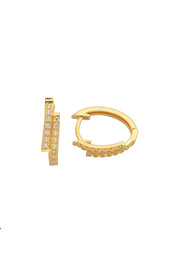 Gold Design Ring Earrings