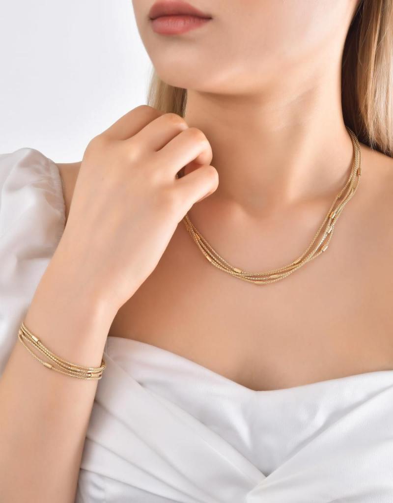 Gold Design Necklace