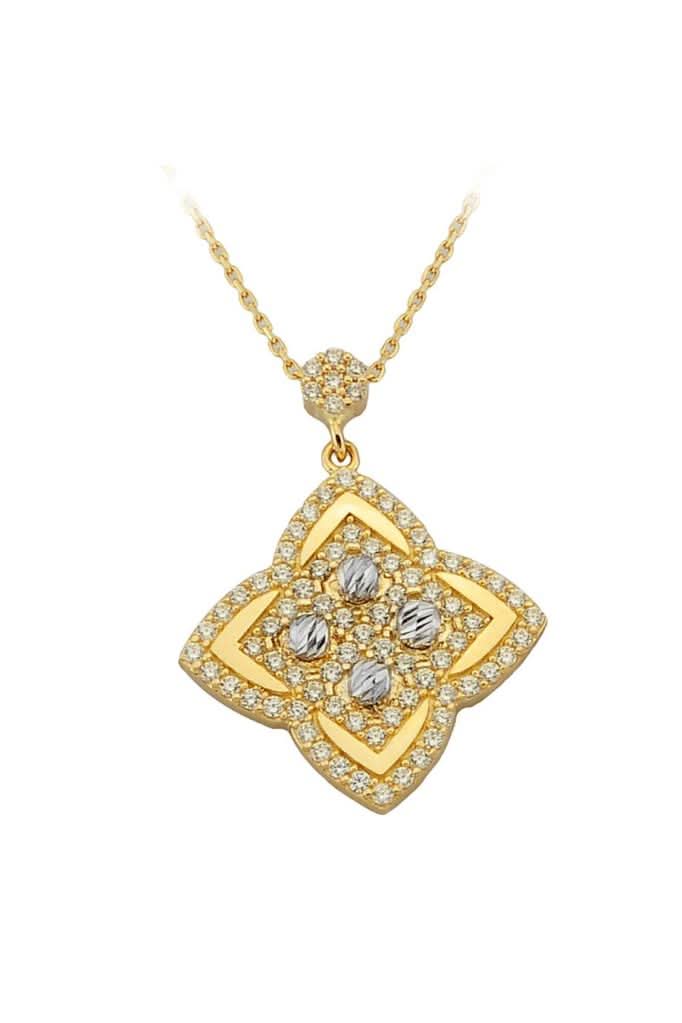 Altın Tasarım Kolye