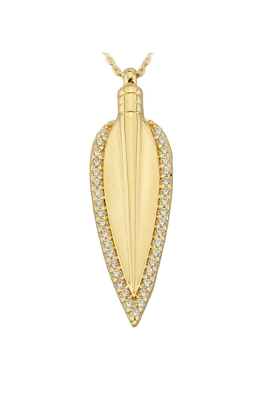 Altın Tasarım Kolye