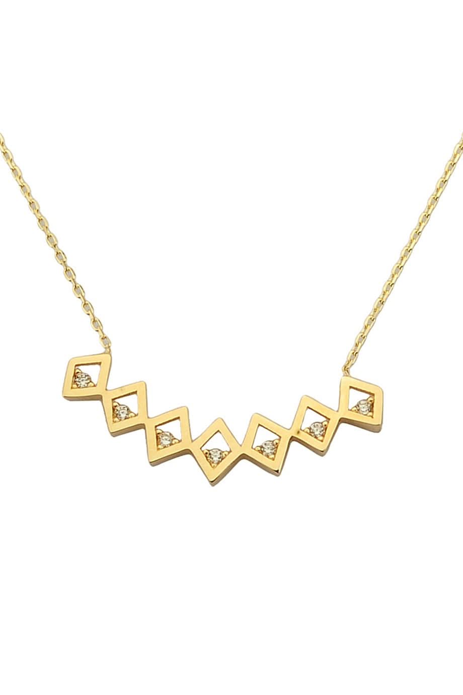 Altın Tasarım Kolye