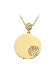 Altın Taşlı Kolye