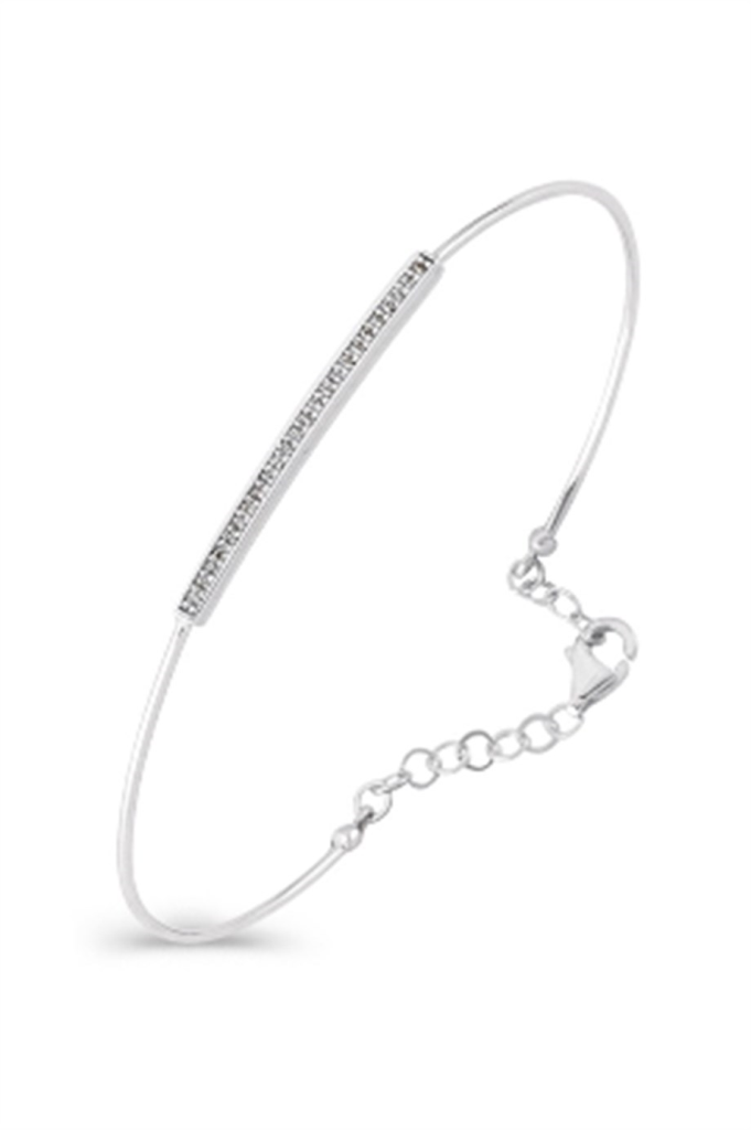 Altın Taşlı Tel Bilezik