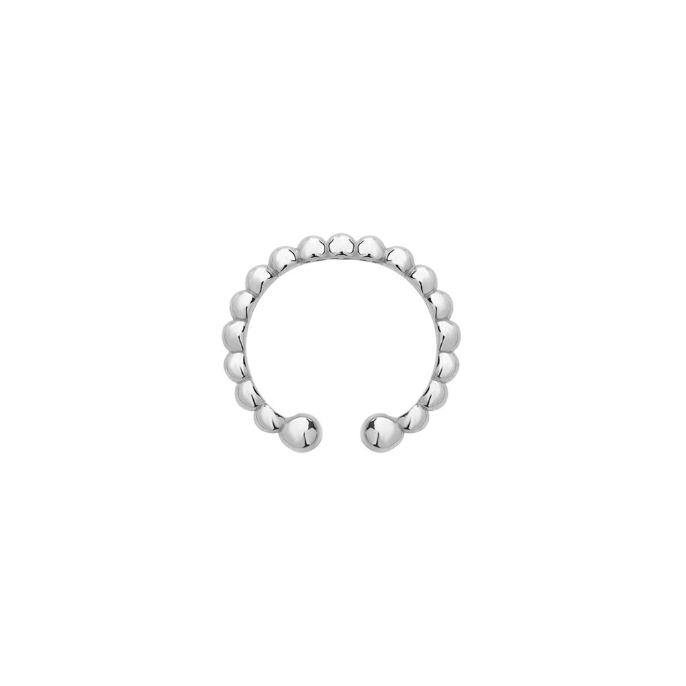 Altın Toptop Sıkıştırmalı Halka Earcuff
