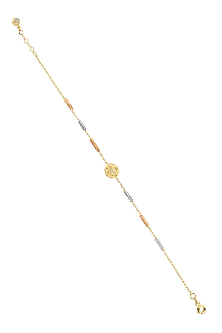 Altın Yaylı Tasarım Bileklik