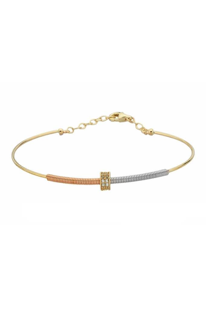 Altın Yaylı Tasarım Bilezik