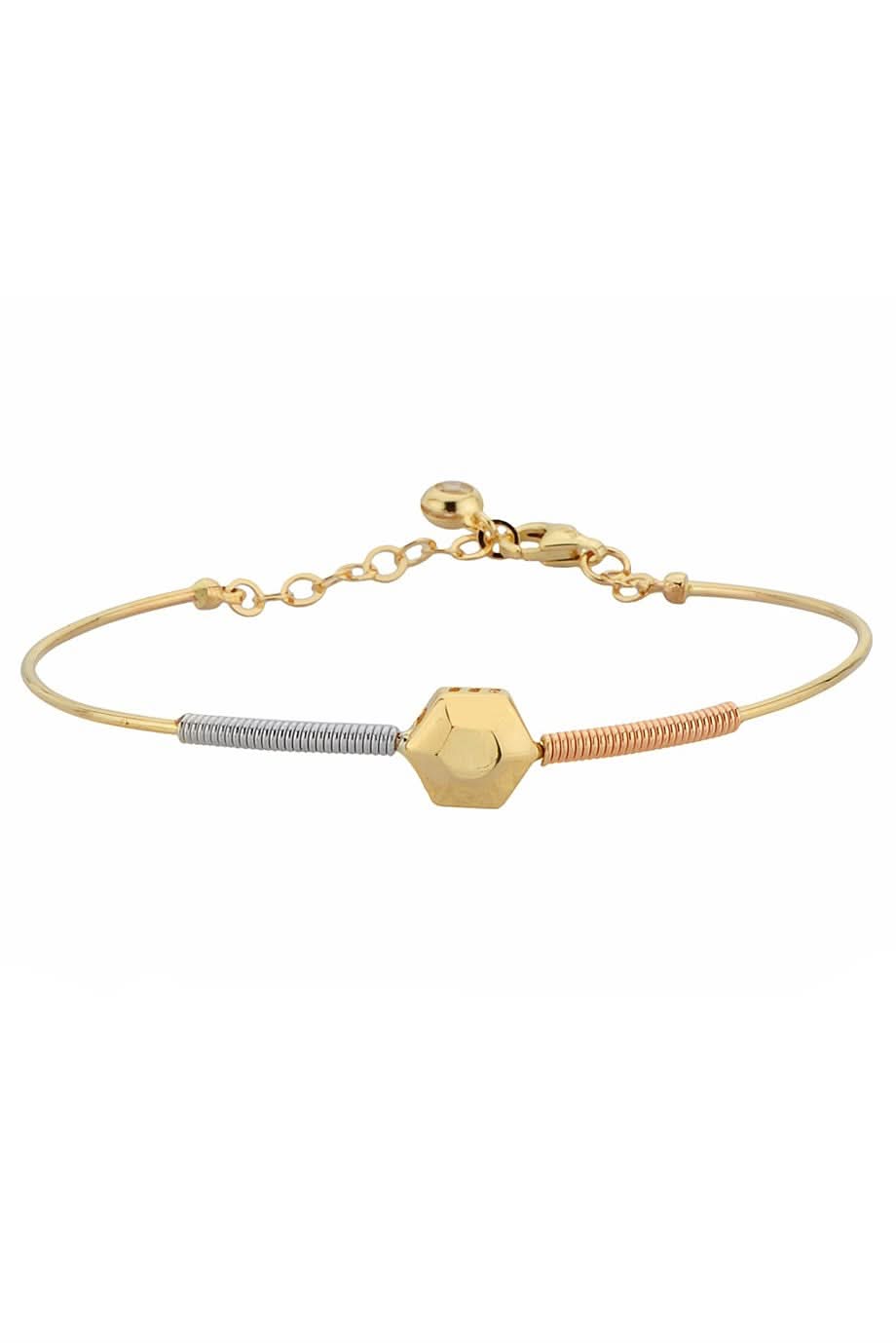 Altın Yaylı Tasarım Bilezik