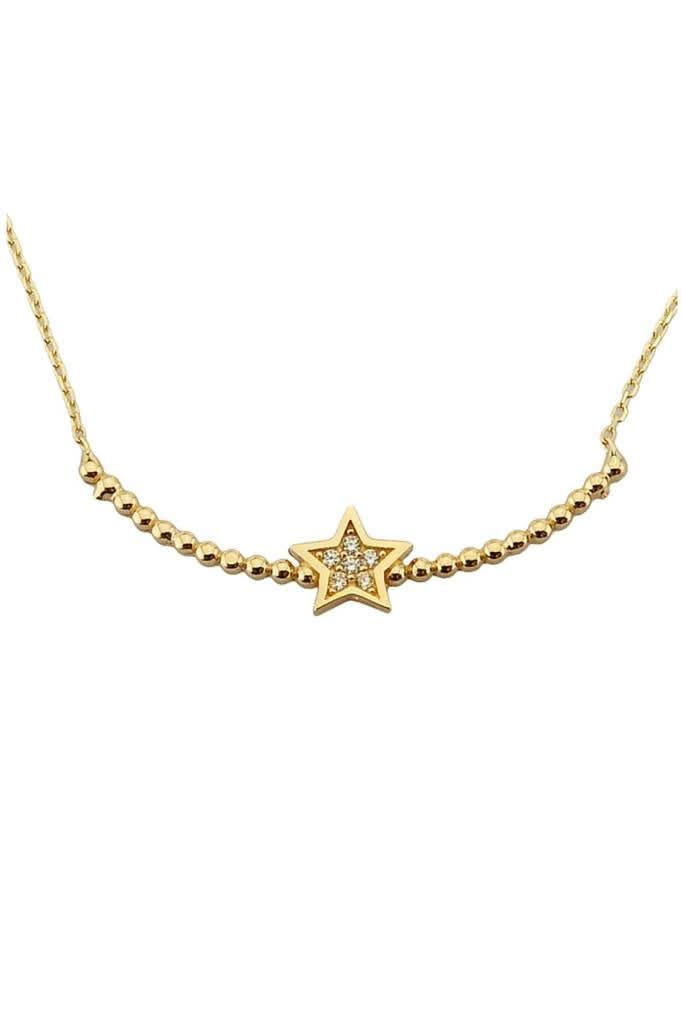 Altın Yıldız Kolye