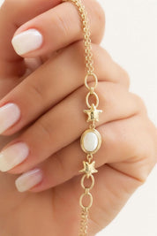 Altın Yıldızlı Bileklik