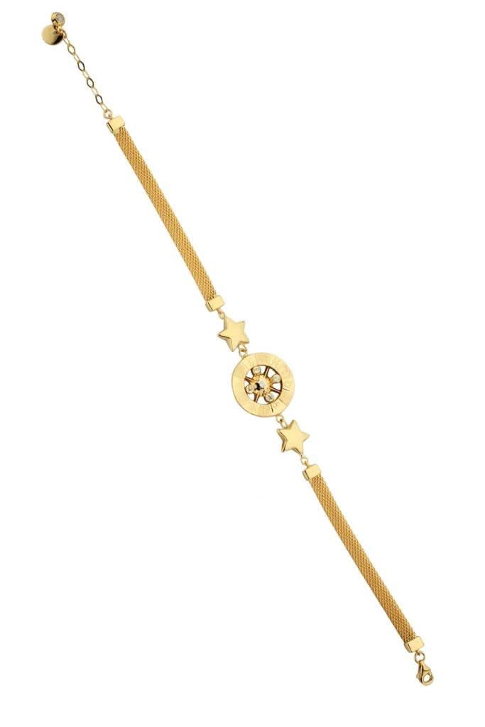 Altın Yıldızlı Burç Bileklik