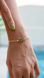 Gold Clover Bracelet