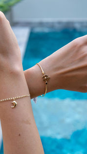 Gold Clover Bracelet