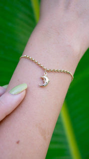 Gold Dolphin Bracelet