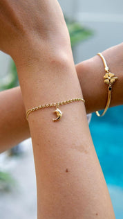 Gold Dolphin Bracelet