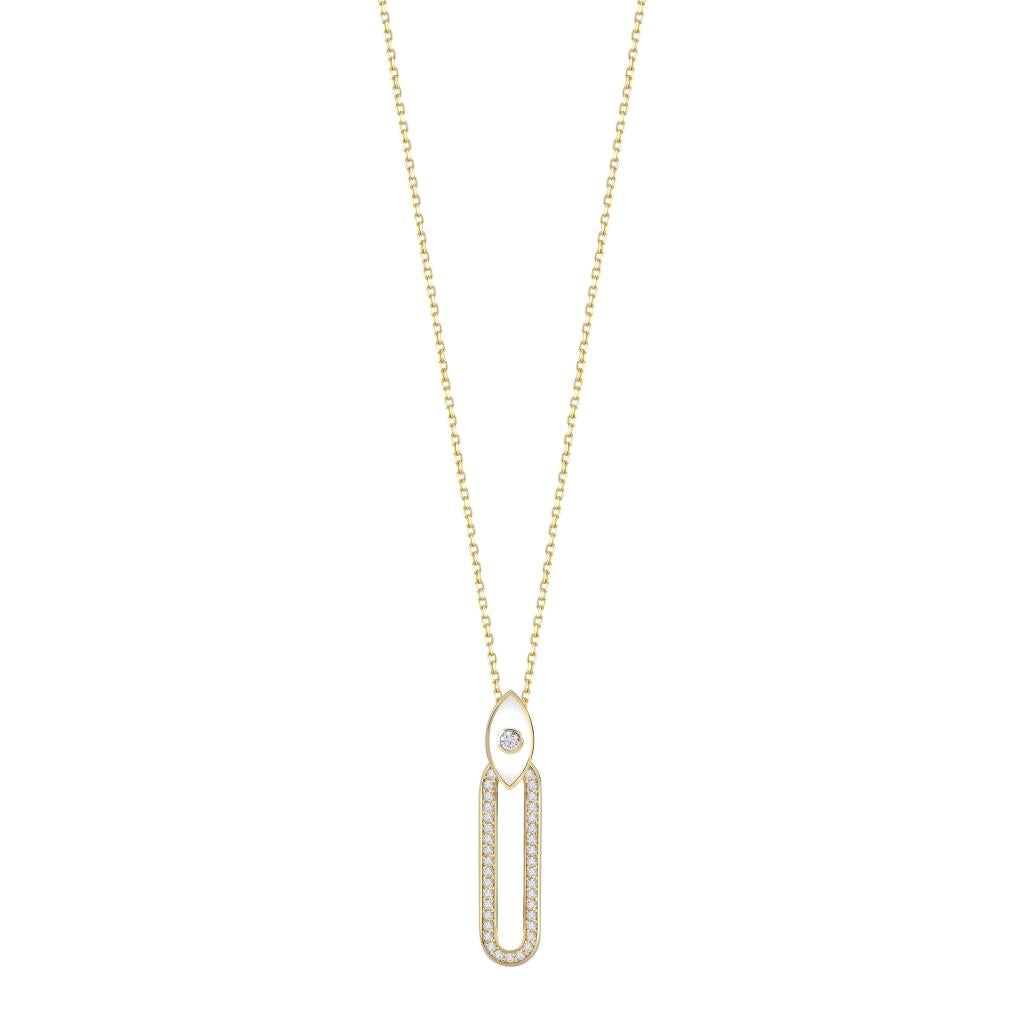 Amadeus Enamel Chain Necklace