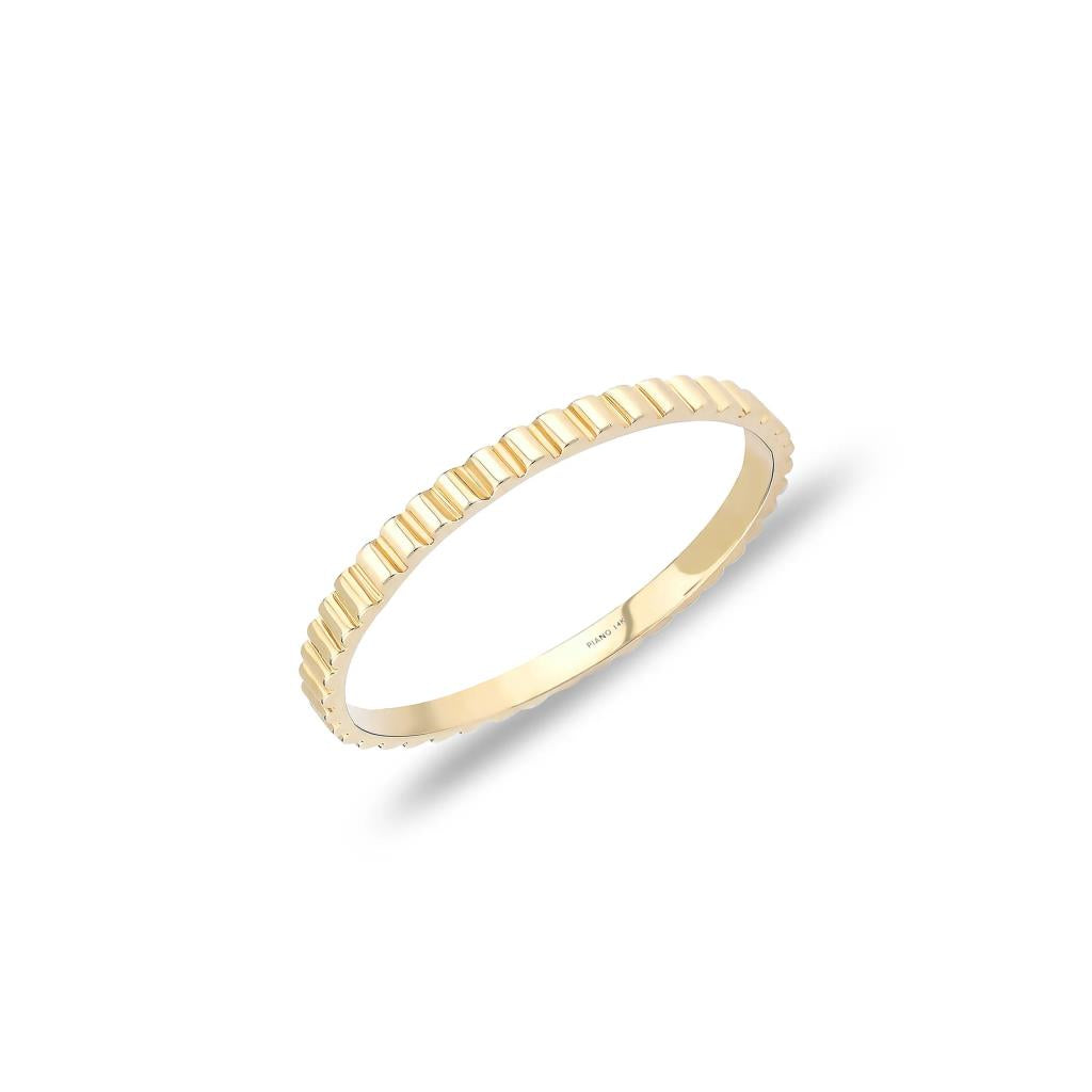 Andante Mini Curve Gold Ring