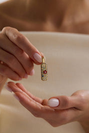 Antik Altın Kolye Ucu