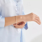 Arrow 1.20 CT Pırlanta Taşlı Kelepçe Bilezik