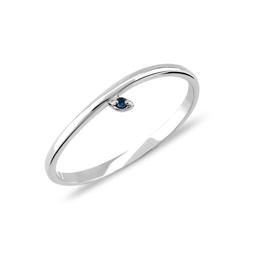 Cabaret Dal Blue Diamond Ring