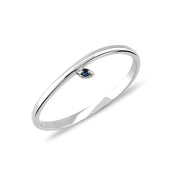 Cabaret Dal Blue Diamond Ring