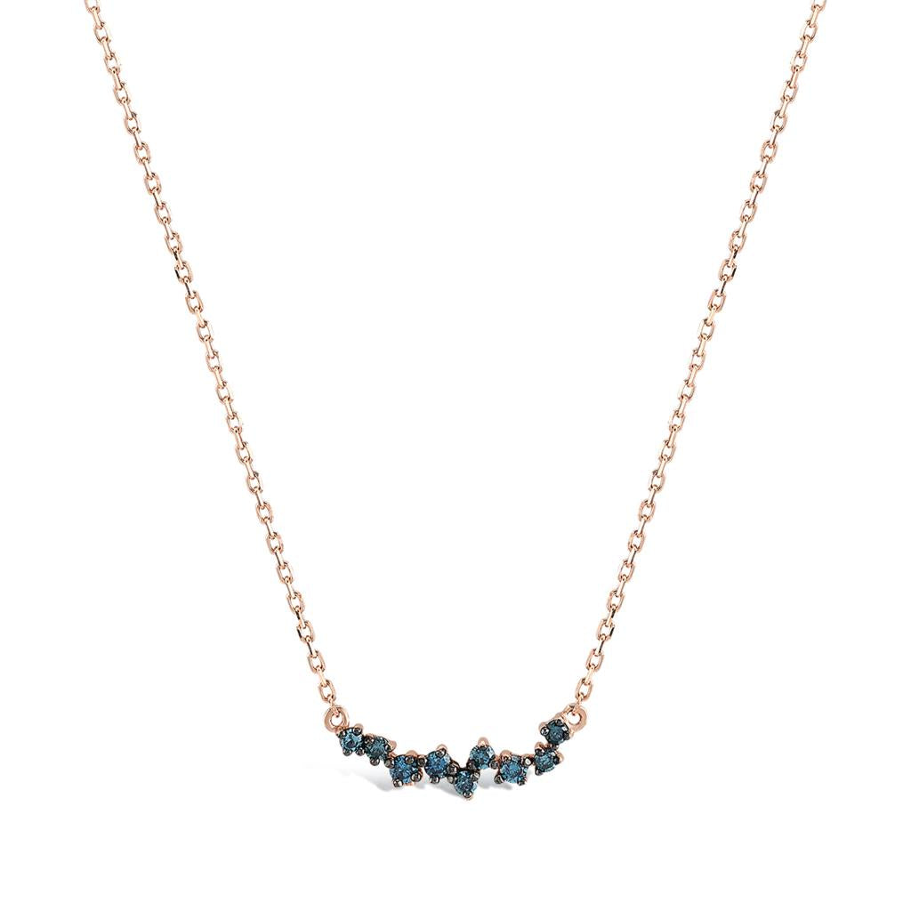 Cabaret Dia Queen Blue Diamond Necklace