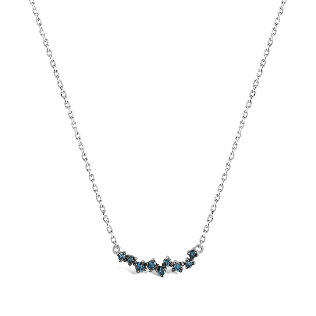 Cabaret Dia Queen Blue Diamond Necklace