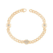 Baget Oval Taşlı Gurmet Bileklik