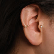 Burgu Altın Earcuff