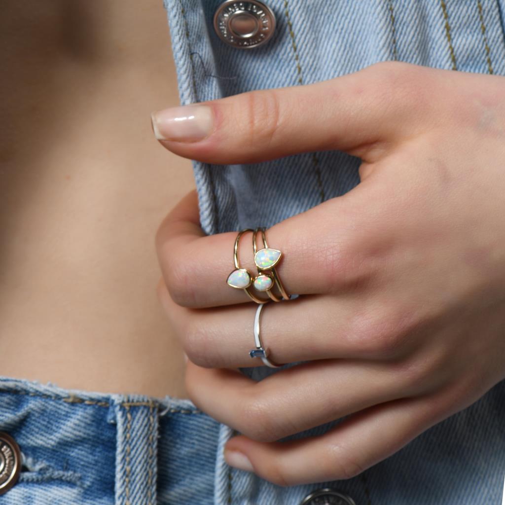 Cabaret Damla Opal Ring