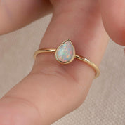 Cabaret Damla Opal Ring