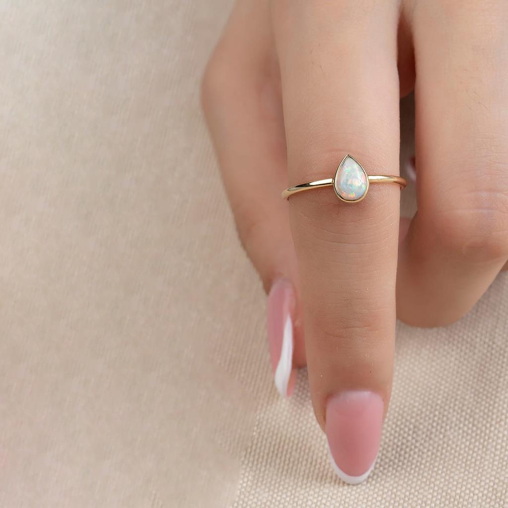 Cabaret Damla Opal Ring