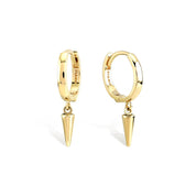 Cabaret Mini Spike Gold Earrings