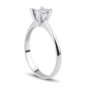 0.11 ct. Pırlanta Baget Yüzük