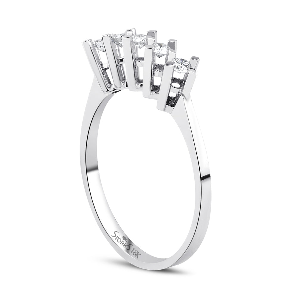 0.20 ct. Pırlanta Beştaş Yüzük