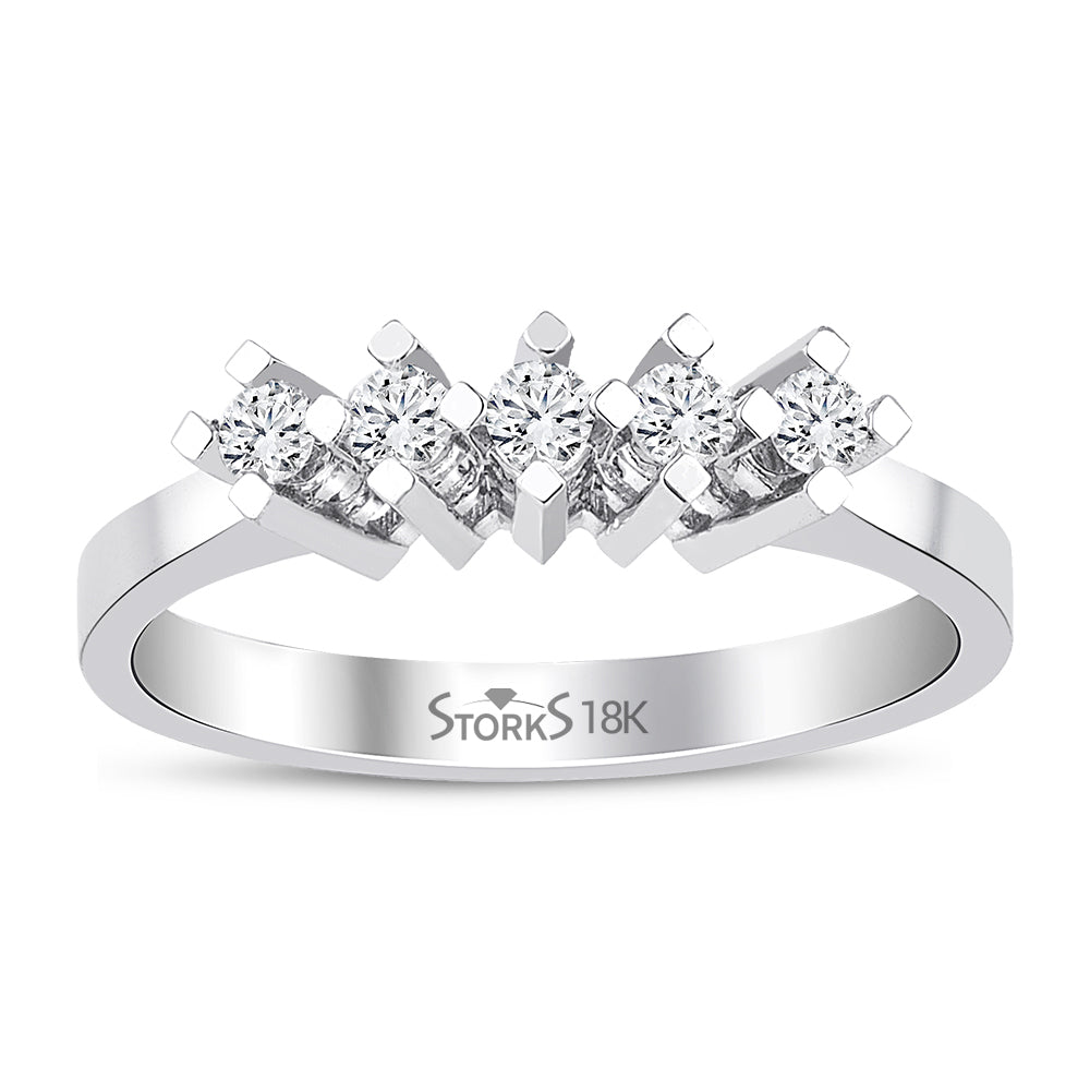 0.20 ct. Pırlanta Beştaş Yüzük