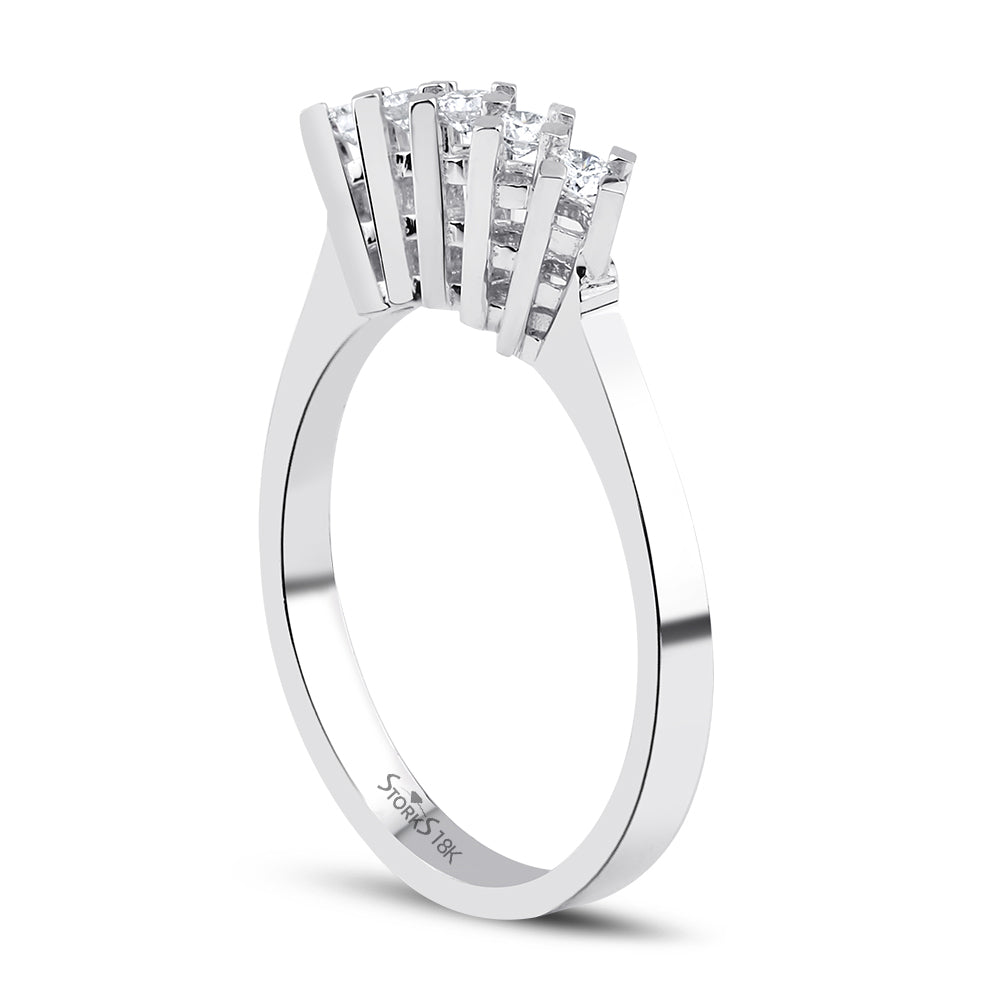 0.20 ct. Pırlanta Beştaş Yüzük