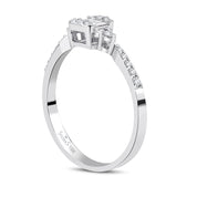 0.26 ct. Pırlanta Baget Yüzük
