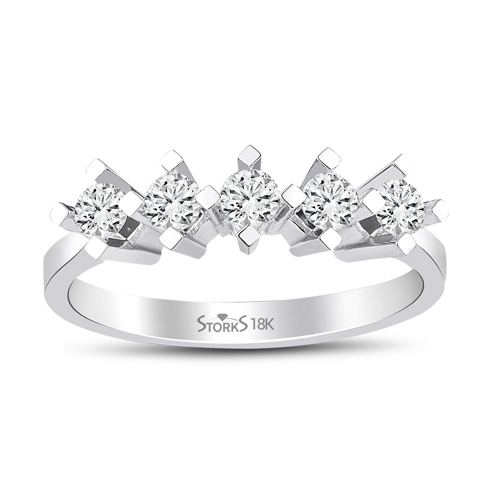0.40 ct. Pırlanta Beştaş Yüzük