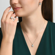 0.51 ct. Pırlanta Laranj Baget Küpe