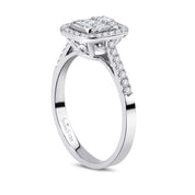 0.54 ct. Pırlanta Baget Yüzük